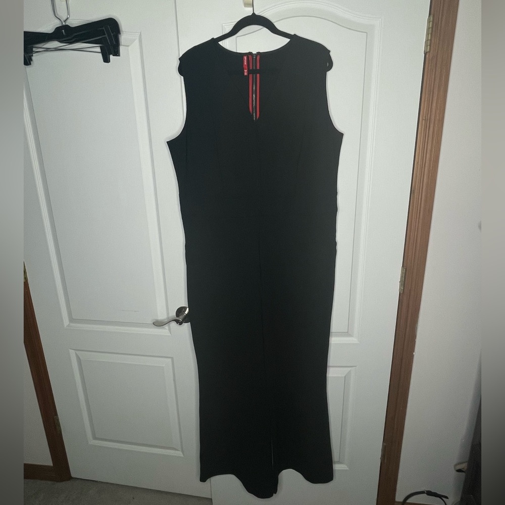 SPANX WOMENS PERFECT JUMPSUIT. Black 1X Tall